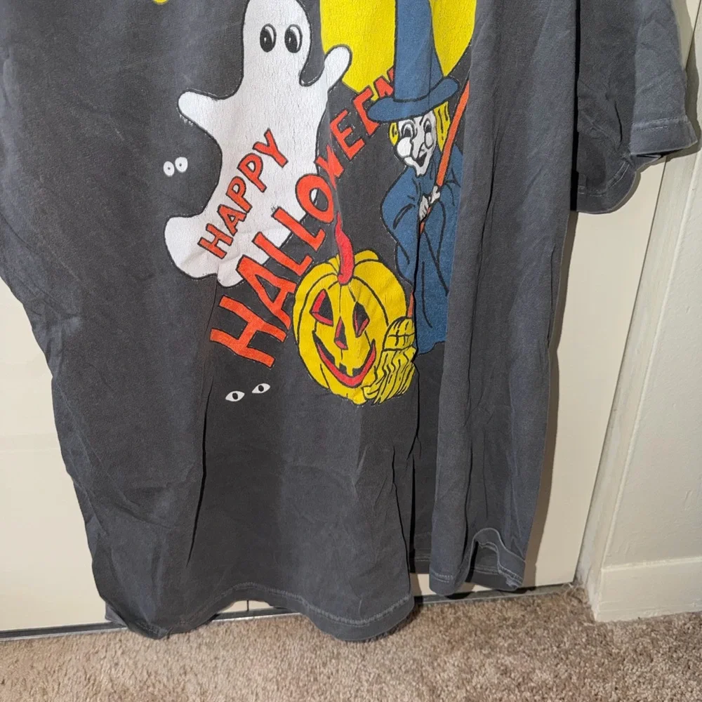 SKJ Halloween Graphic T-Shirt - Faded Black - Picture 3 of 4